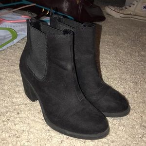 H&M black booties